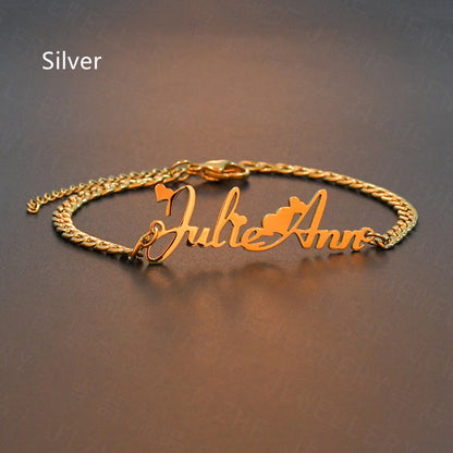 DIY Personalized Custom Stainless Steel Name Jewelry